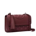 Fleming Small Convertible Shoulder Bag Wine