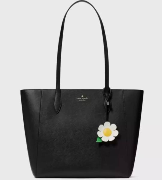 Kate Spade New York Large Dana Shoulder Tote (Black)