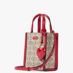Key to my Heart Crossbody bag embossed leathe