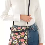 Darcy Daisy Embroidered Bucket Bag - Aphrodite Green