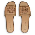 Tory Burch miller slides in almond flour