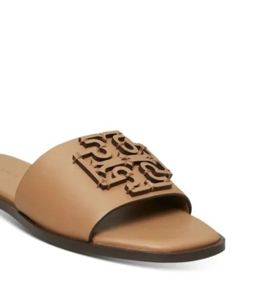 Tory Burch miller slides in almond flour