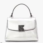 Dakota metallic small top handle bag