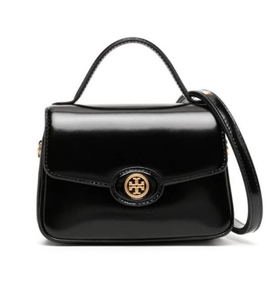 Tory Burch Robinson Spazzolato Shoulder Bag