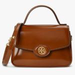 Tory Burch Robinson Spazzolato Small Top-Handle Bag