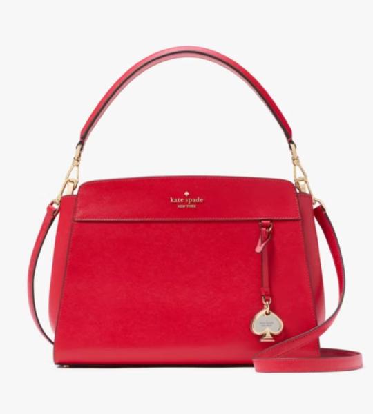 Kate Spade Madison Medium Top Handle Satchel Red