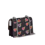 Klare Crossbody Bag With Heart Bolt Print